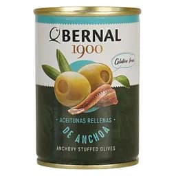 Оливки Bernal фаршировані анчоусом 292 г