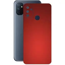 Захисна плівка StatusSKIN для OnePlus Nord N100 2020 Корпус Вініл червона, матова