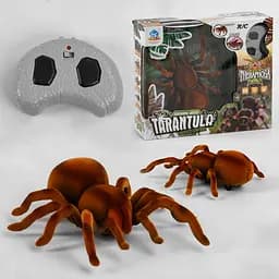 Павук на радіокеруванні на батарейках, підсвічування очей, в коробці