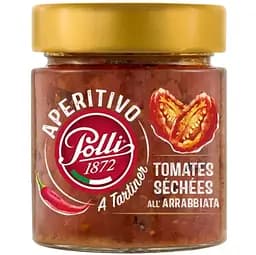 Намазка Polli Bruschetta pomodori secchi all'arrabbiata 140 г