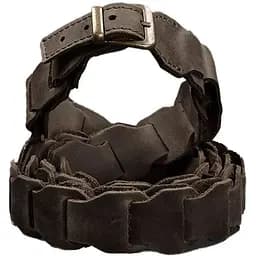 Женский кожаный бохо-ремень BlankNot Crazy Horse темно-коричневый 