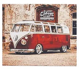 Картина по номерам "Красный фургончик" 30891 TK Group, 40х30см, в коробке (6900066370052)