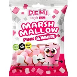 Маршмеллоу D.E.M.I Розовый и белый 150 г