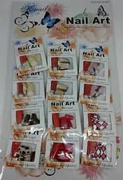 Нігті накладні кольорові K·Nail Art Nail упаковка 12 шт. №6