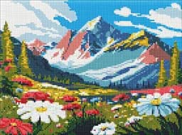 Набор с алмазной мозаикой Контраст природы Ideyka 30х40 см AMO8136