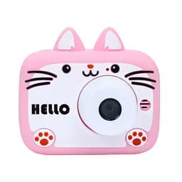Компактный фотоаппарат X900A для детей и новичков, 8.5 см, видео/фото, аккумулятор, USB, розовый