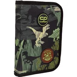 Пенал на молнии СoolPack Clipper Adventure Park, с органайзером для ручек, 20х14х3 см (F076672)