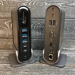 Хаб-концентратор Baseus Working Station Type-C Hub док-станція CAHub-BG0G - мініатюра 5