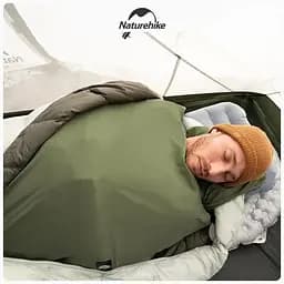 Підкладка для спального мішка Naturehike CNH22SD016 нейлон зелена - мініатюра 4