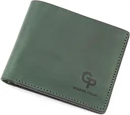 Чоловічий шкіряний портмоне GRANDE PELLE 11х9х2 см acs0024465