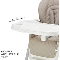 Стільчик для годування Kinderkraft Tulo Beige (KHTULO00BEG0000) - мініатюра 7
