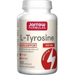 Аминокислота Jarrow Formulas L-Tyrosine 500 мг 100 капсул