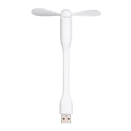 Вентилятор мобільний USB білий - мініатюра 3