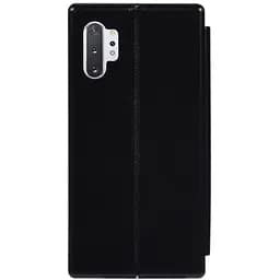 Чохол-книжка Toto Book Rounded Leather Case Samsung Galaxy Note 10+ Black - мініатюра 2