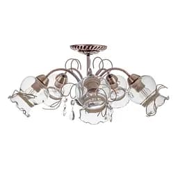 Люстра потолочная Brille флористика E27 60W BZ (BCL-662S/5)