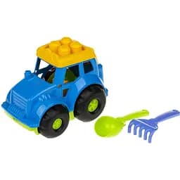 Пісочний набір Colorplast Трактор "Коник" №1 Colorplast 0206 Синій