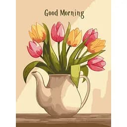 Картина за номерами Тюльпанове пробудження 13171-AC 30х40 см