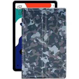 Чохол StatusCASE з екошкіри для планшету Huawei Mate Pad 10.4 LTE Хаки-синій