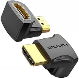 Переходник Vention HDMI Male to HDMI Female 90° Black (AIOB0-2) 2 штуки