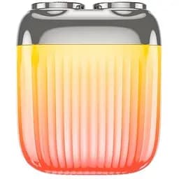Портативна чоловіча роторна електробритва 3Вт Hoco Portable mini shaver DI30 IPX6 Помаранчева