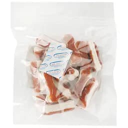 Ласощі для собак Lucky Star Пресована сиром'ятна кістка з курячою пастою 5.5 см 200 г (RM009S) - мініатюра 4