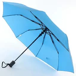 Жіноча складана парасолька напівавтомат Art Rain 98 см синя - мініатюра 3