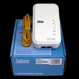 Маршрутизатор Powerline Solwise WiFi 1200AV Smart Link домашній штекер Mimo 11b/g/n/ac - мініатюра 3