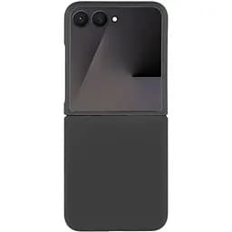 Чохол Foldables Silicone Cover Lakshmi (AAA) для Samsung Galaxy Z Flip7 Чорний / Black - мініатюра 2