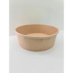 Одноразовый Крафтовый салатник без крышки 1100 мл 50 шт.