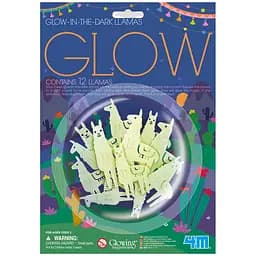 Набір сяючих наклейок 4M Glow Лами (00-05941)