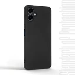 Чехол-накладка для смартфона Samsung Galaxy A06 (A065), противоударный, силиконовый, термополиуретановый (ТПУ), с защитой камеры и корпуса, черный, защита всего корпуса, ArmorStandart (ARM80139) - мініатюра 2