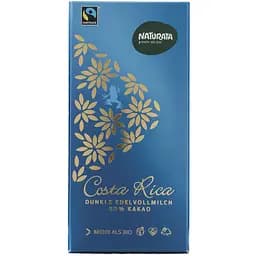 Шоколад молочний Naturata Costa Rica органічний 50% 100 г