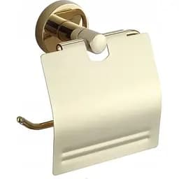 Держатель туалетной бумаги с крышкой VBI Venus gold VBI-040013GL Золотой