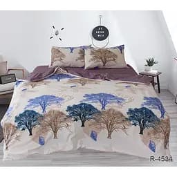 Комплект постільної білизни TAG Tekstil 1.5-спальний Різнокольоровий 000163329 (R4534)