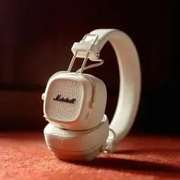 Навушники з мікрофоном Marshall Major V Cream (1006833) - мініатюра 6