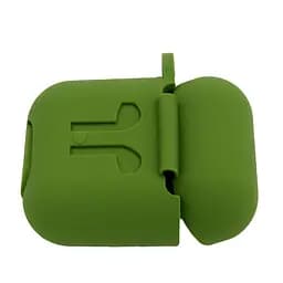 Чохол для навушників Apple AirPods Silicone Case with carbine [Army Green] [41685] - мініатюра 3