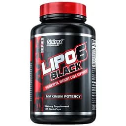 Жироспалювач Nutrex Research Lipo-6 Black Maximum Potency, 120 капсул