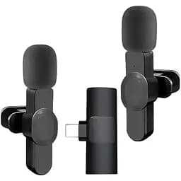 Бездротовий петличний мікрофон Lesko HSX-F4 з адаптером Lightning (12663-76413)