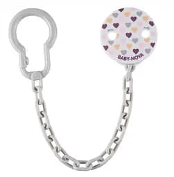 Тримач для пустушки Baby-Nova Серця (3966375)