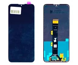 Дисплей для Samsung A245, чорний, на версії Android 14 і вище працювати не буде!, без рамки, з широким ободком, (OLED)