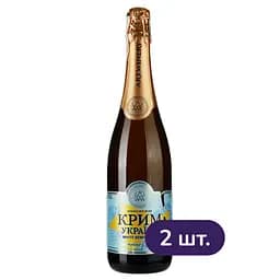 Вино ігристе ArtWinery Крим Україна біле напівсолодке 0.75 л х 2 шт.