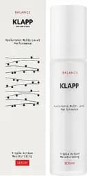 Зволожуюча сироватка Klapp Balance Triple Action Moisturizing Serum 50 мл - мініатюра 2