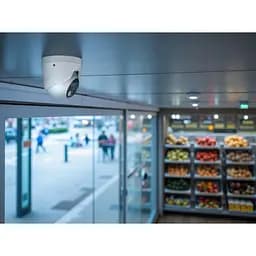 IP-камера Ajax дротова TurretCam HL white, 5мп, 4мм, гібридне підсвічування IR 35м, Led білий 50м, Poe, True WDR, IP 65, ІЧ 35м, аудіо, 75° до 85°, купольна, біла - мініатюра 2