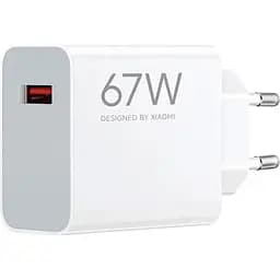 Сетевое зарядное устройство Xiaomi HyperCharge 67W USB-A (BHR07SKEU) [138149]