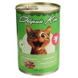 Вологий корм для котів Добрий Кіт паштет з яловичиною 415 г - мініатюра 2