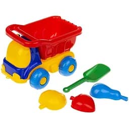 Дитяча іграшкова машина Colorplast "Бджілка" C0022 з лопаткою Червоний