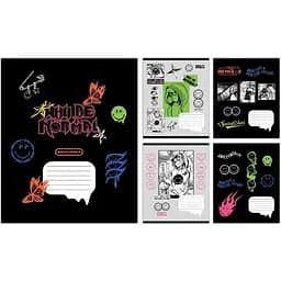 Зошит учнівський "Smiley World Anime" Yes 767653 36 аркушів Різнокольоровий 1 шт. в асортименті