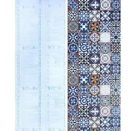 Самоклеюча плівка Sticker Wall синій орнамент 0.45х10м SW-00001208 - мініатюра 4