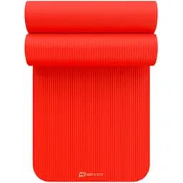 Килимок для йоги Hop-Sport HS-NB015GM NBR 1.5 см яскраво-червоний