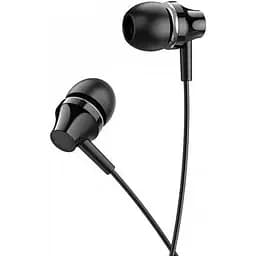 Навушники Borofone BM74 Singer універсальні earphones with microphone 1.2m Hi-Fi HD Mic чорні - мініатюра 6